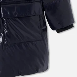 Girl long padded jacket