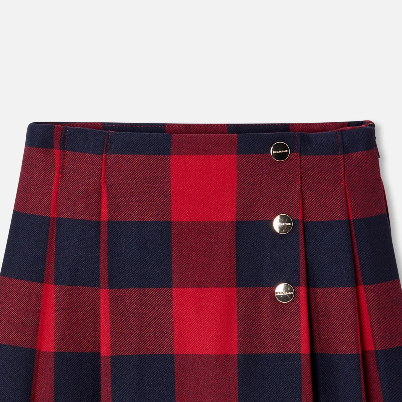 Girl maxi check skirt