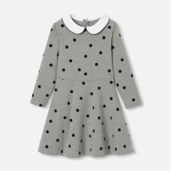 Girl polka dot dress