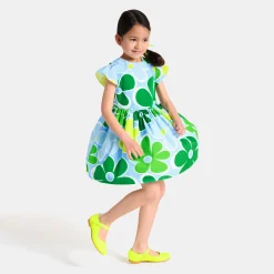 Girl poplin dress