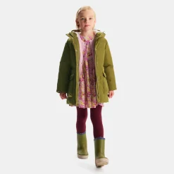 Girl sherpa-lined parka