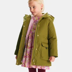 Girl sherpa-lined parka