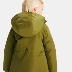 Girl sherpa-lined parka