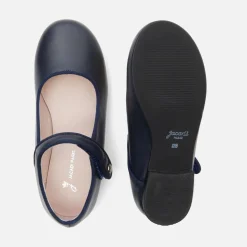 Girl smooth leather Mary Janes