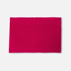 Girl snood with microfleece lining