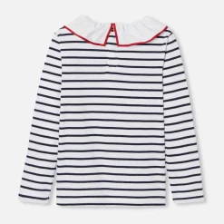 Girl striped T-shirt
