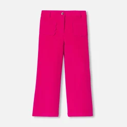 Girl wide-leg corduroy trousers