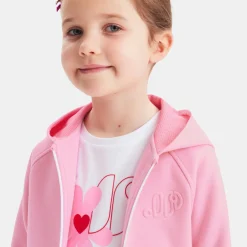 Girl zip-up sweatshirt
