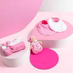 Josephine Liberty fabric rattle doll