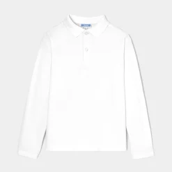Kid long-sleeved polo