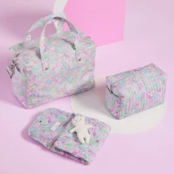 Liberty fabric diaper bag