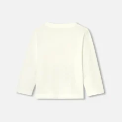 Long-sleeved baby boy T-shirt