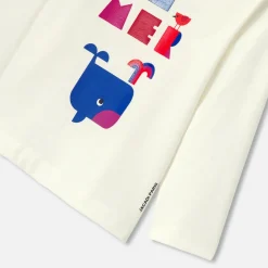 Long-sleeved baby boy T-shirt